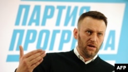 Russian opposition leader Aleksei Navalny