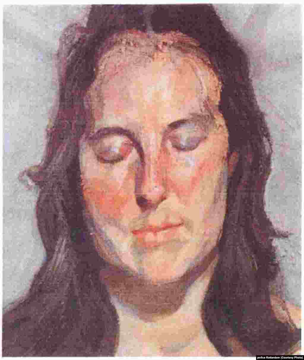 &quot;Woman with Eyes Closed&quot; by Lucian Freud, 2002