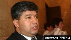 Former Kyrgyz Social Protection Minister Ravshan Sabirov (file photo)