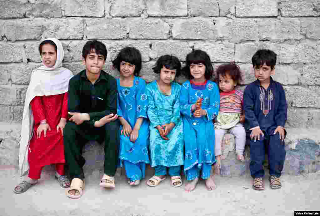 Returnees have little access to shelter, water, or medicine. These children, all born to Afghan families in Pakistan, can&#39;t go to school in Kabul because they do not have Afghan identity cards. &nbsp;