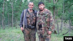 Magomedali Vagabov (right) was killed on August 21 after only five weeks in command.