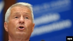 Jagland Thorbjorn says the Council of Europe can only have members who comply with its standards.