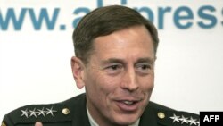 General David Petraeus said in Bishkek there was "no foundation" to reports that Kyrgyz officials wanted to end the U.S. lease on the Manas air base.