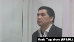 File photo of Ermek Taichibekov during a court appearance in December 2015.