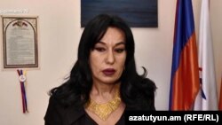 Armenian opposition lawmaker Naira Zohrabian