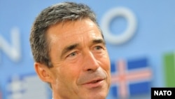 NATO Secretary-General Anders Fogh Rasmussen at NATO headquarters in Brussels (file photo)