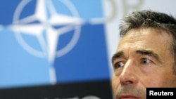 Secretary-General Anders Fogh Rasmussen said he is seeking savings "across the board" in NATO's budget.