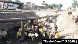 The latest in water infrastructure in Kulob, Tajikistan.