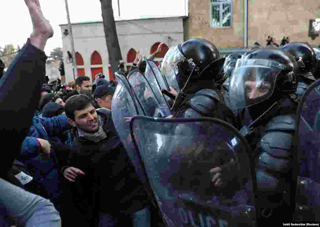 Opposition parties say the current electoral system unfairly favors the ruling Georgian Dream party.