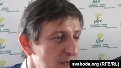 Yaraslau Ramanchuk, candidate for president, who reportedly held a meeting with newly elected President Alyaksandr Lukashenka.