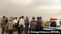 Local residents protested against the gold mine on August 27.