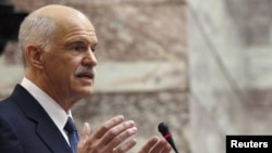 Greek Prime Minister George Papandreou 