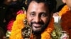 "Slumdog Millionaire" sound engineer Resul Pookutty with Oscar