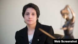 Iranian human rights lawyer Nasrin Sotoudeh (file photo)