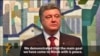 Poroshenko, Putin Shake Hands In Minsk