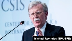 Former U.S. national-security adviser John Bolton delivers a speech at the Center for Strategic and International Studies in Washington in September.