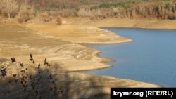 Счастливинское водохранилище в Ялте, архивное фото