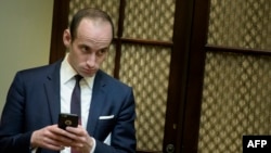 U.S. President Donald Trump's chief policy adviser Stephen Miller (file photo)