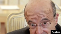 French Foreign Minister Alain Juppe