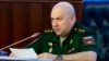 The British Defense Ministry also noted that the head of the Russian Aerospace Forces, General Sergei Surovikin, had not been seen since the abortive mutiny by the Wagner Group of mercenaries. (file photo)