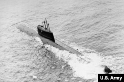 A K-278 submarine in 1986