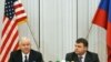 U.S., Russian Defense Chiefs Meet, Avoid Missile Issue