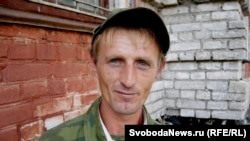 Andrei Popov after his surprise return home in August, when he claimed he'd been abducted and enslaved at a North Caucasus brick factory.