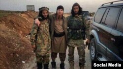 On January 20, a pro-Islamic State account on Twitter shared this photograph of Umar Shishani that it claimed was new. It was likely taken in February 2014, however.