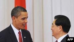 Obama and Hu met in person in Beijing in November 2009.