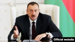 Azerbaijani President Ilham Aliyev: "Enough is enough" (file photo)