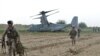 U.S. Marines disembark from an Osprey aircraft in the southren Afghan province of Helmand. (file photo)