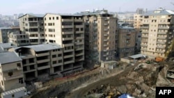 A construction site in Yerevan (file photo)