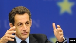 French President Nicolas Sarkozy