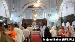 Christian Service At The All Saints Church in Peshawar 