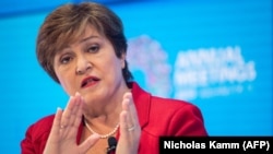 International Monetary Fund chief Kristalina Georgieva says the coronavirus crisis will hit global economic growth.