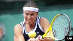 Yaroslava Shvedova is one of several Russian tennis players who now represent Kazakhstan.