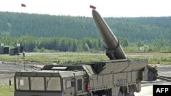 An Iskander missile system