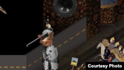 A screen grab from the video game "The Cat and the Coup"