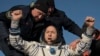 Three-Man Crew Returns From Space Station To Kazakhstan