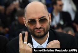 Serebrennikov poses during a photocall for his film "Uchenik" (The Student) at the 69th Cannes Film Festival in Cannes, France, in May 2016.