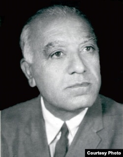 A portrait of Ahmad Ali Kohzad taken in the 1960s.