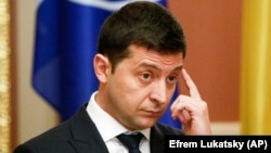 Ukrainian President Volodymyr Zelenskiy 