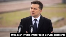 Ukrainian President Volodymyr Zelenskiy