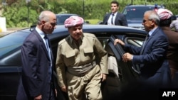 The president of Iraq's autonomous Kurdistan region, Masud Barzani, says Iraq is already effectively partitioned due to the territorial gains made by Sunni militants of the Islamic State in Iraq and the Levant.