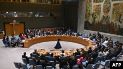  The vote in the 15-member UN Security Council was 13 in favor, with Russia against and China abstaining