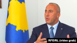 Prime Minister Ramush Haradinaj announced his resignation in July. (file photo)