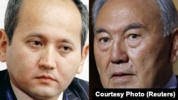 Kazakh President Nursultan Nazarbaev (right) seems determined to punish former minister and banker Mukhtar Ablyazov.