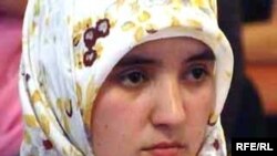 A young Tajik woman in a hijab (file photo)