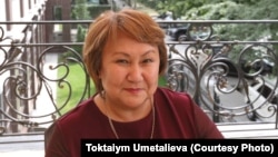 Toktaiym Umetalieva is the only woman in Kyrgyzstan to ever run for president.