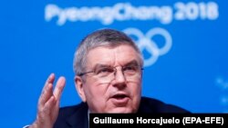 IOC President Thomas Bach (file photo)